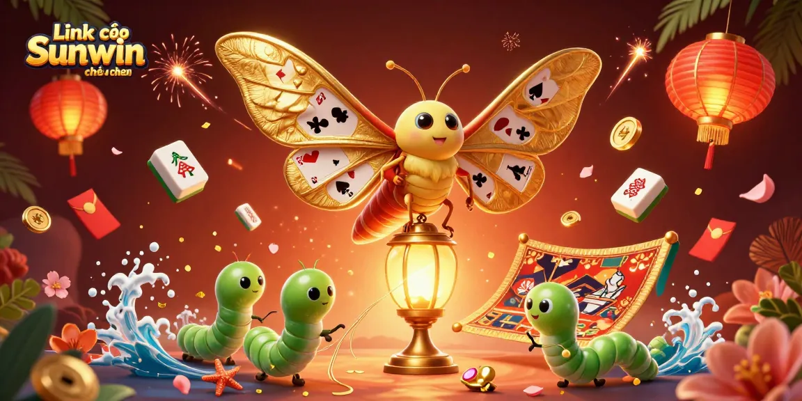Experience thrilling gaming vibes with Link vào Sunwin chính thức, vibrant 3D casino scene illustrating excitement.